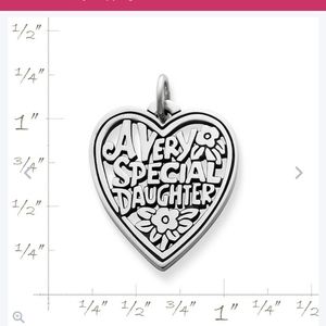 A very special daughter charm
